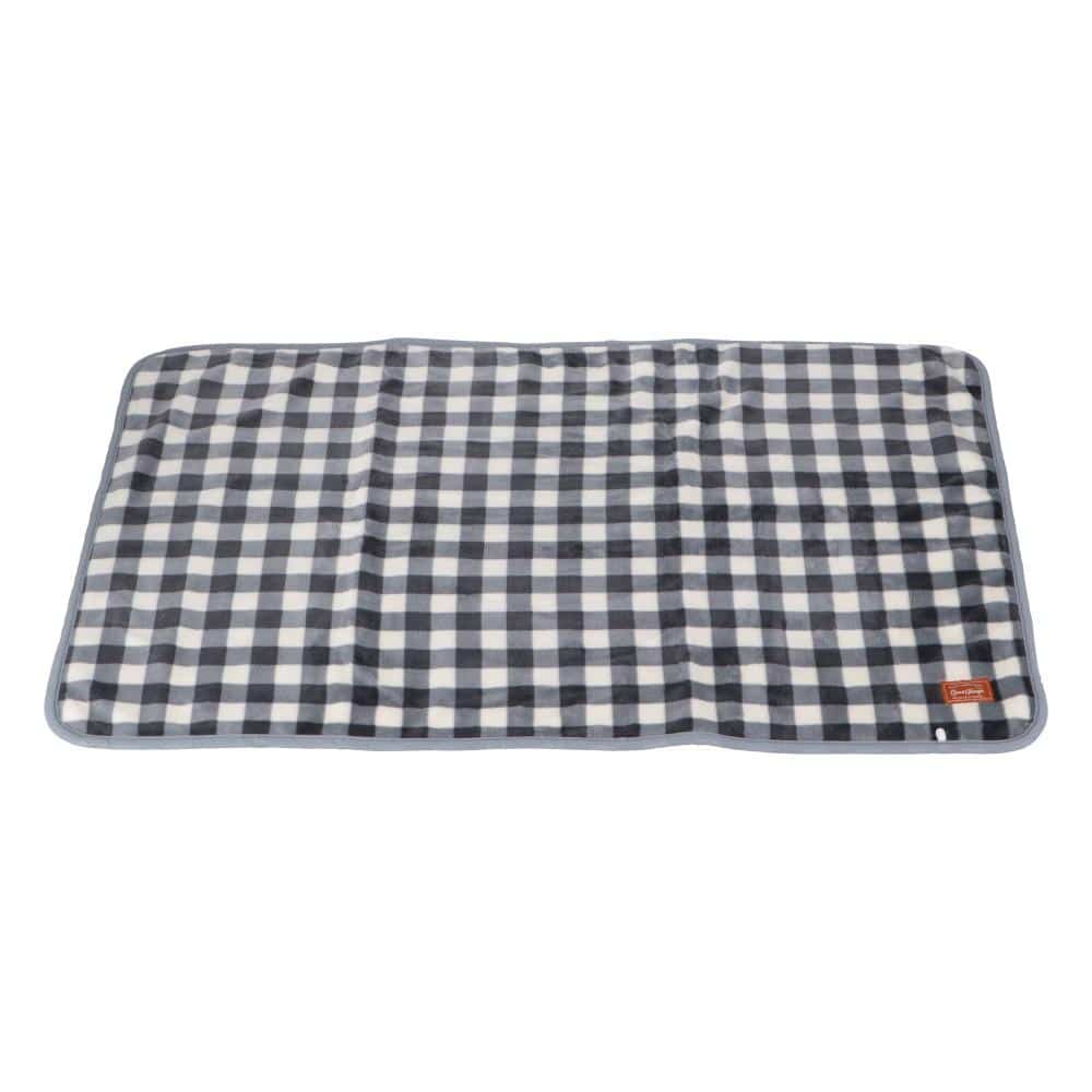 LIFELEX　ブランケットＬＬ　チェック　ダークグレー　ＱＣ１２－４４８６　２６ＡＷ ＬＬ