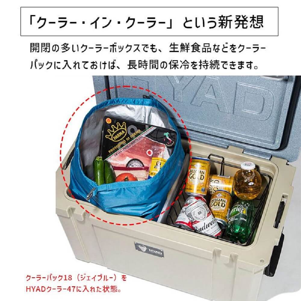 クーラーパック18 JayBlue 18 JayBlue