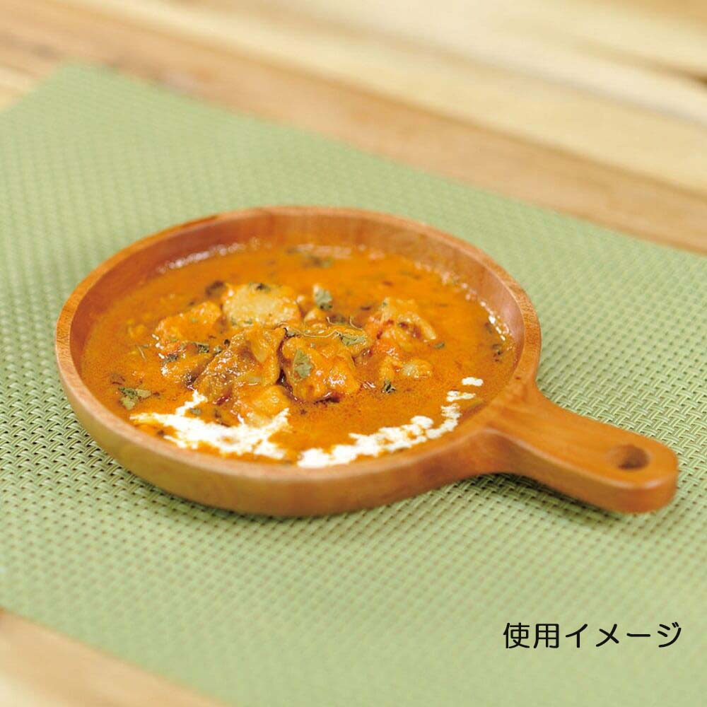 キャプテンスタッグ(CAPTAIN STAG) ウッドブレス　ハンドル付プレート　17cm　UP-2681 17cm