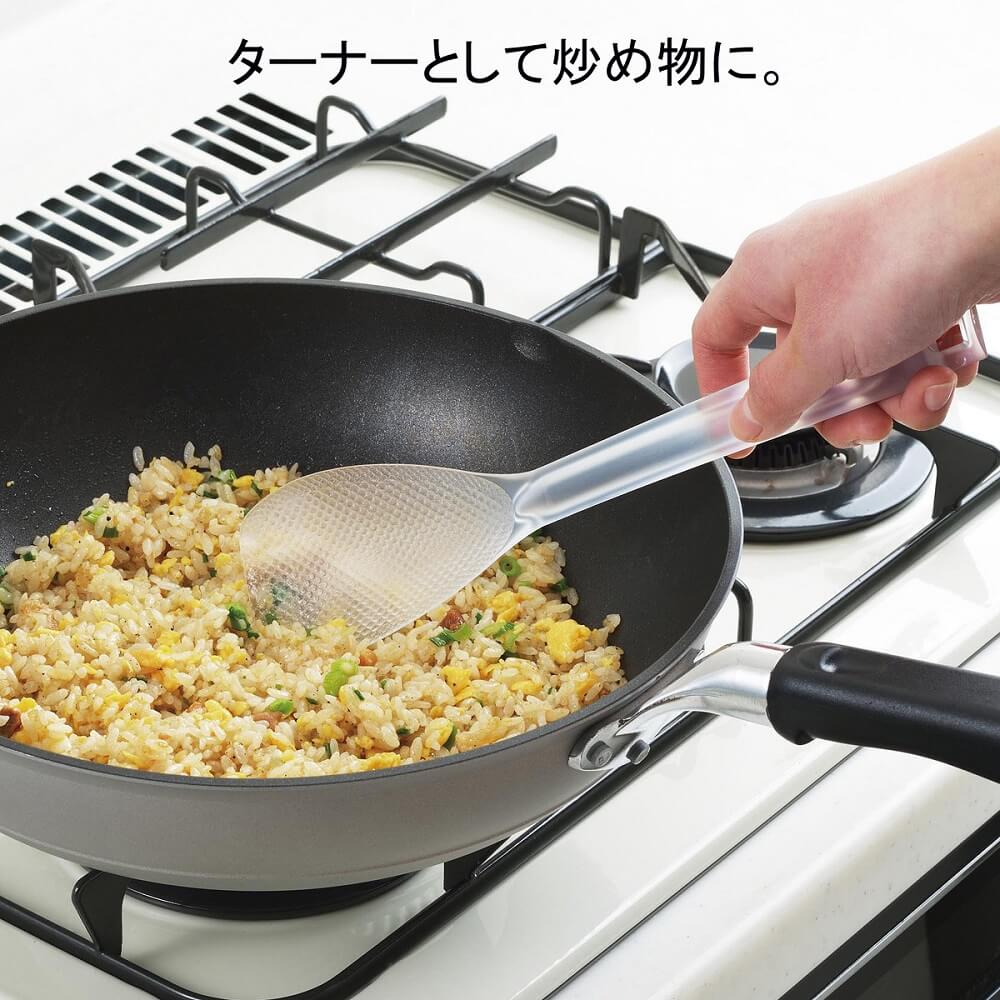 キャプテンスタッグ(CAPTAIN STAG) G-FLOAT　TPX樹脂製　炒めシャモジ（スモーク）　UH-4718