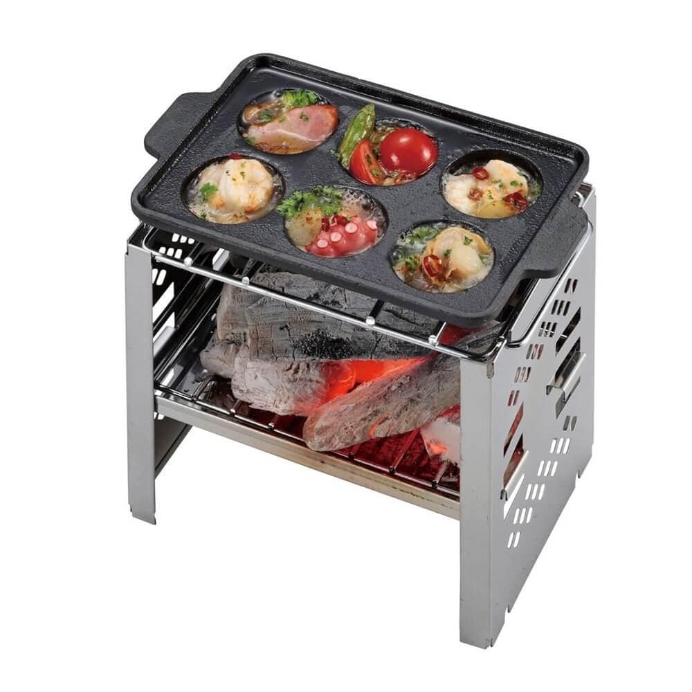 鋳物 6穴プレート B6 UG-1570