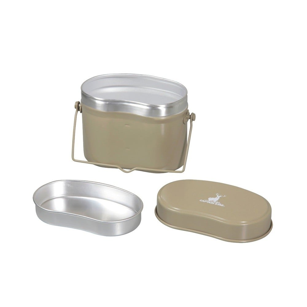 兵式ハンゴー4合(カーキ) UH-4119 カーキ