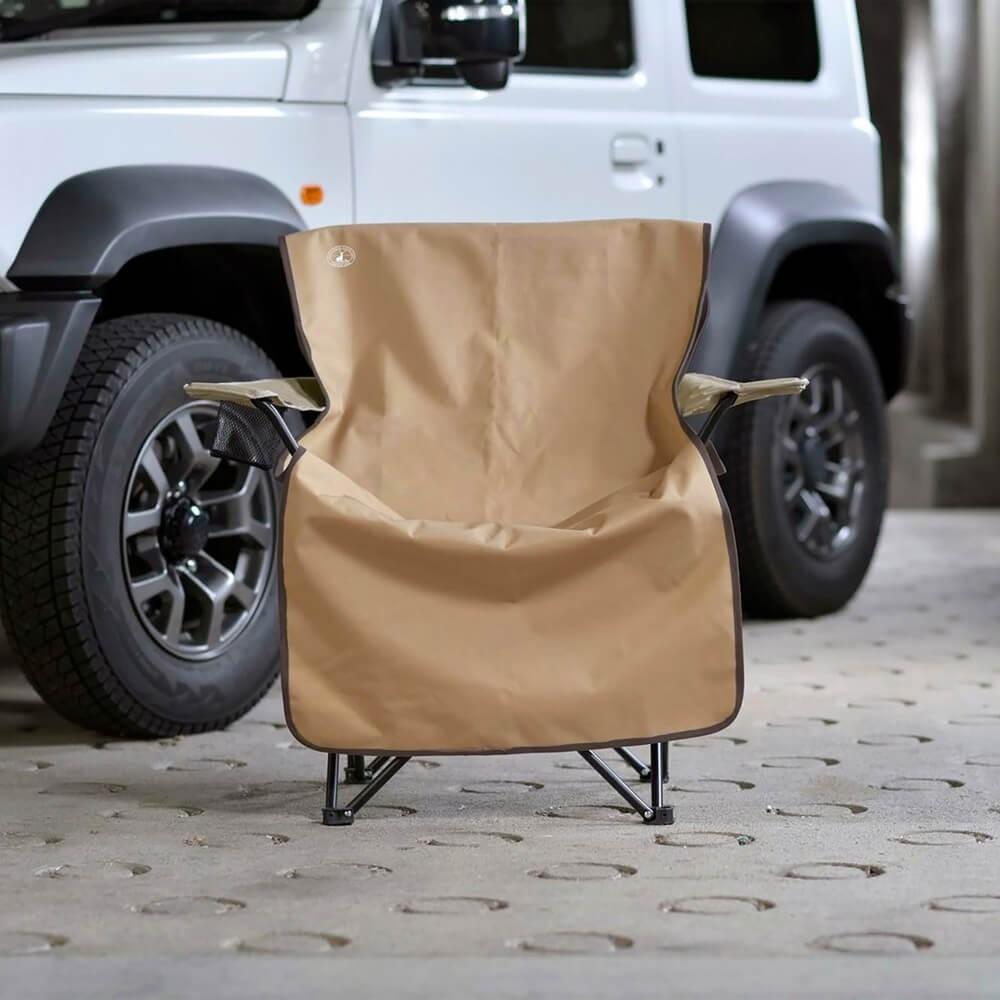 ビヨンドストレージ チェア＆シートカバー(カーキ) UP-1062 カーキ