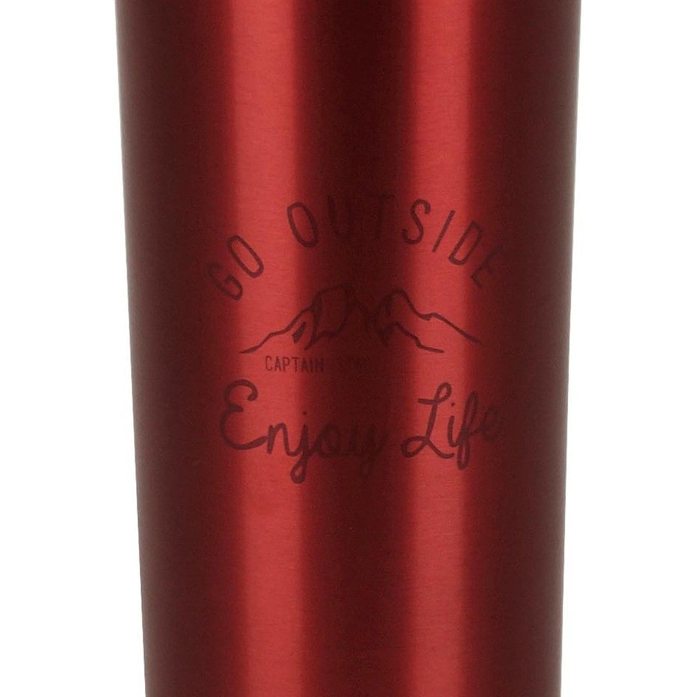 モンテ アルミタンブラー460(レッド) UE-4935 レッド