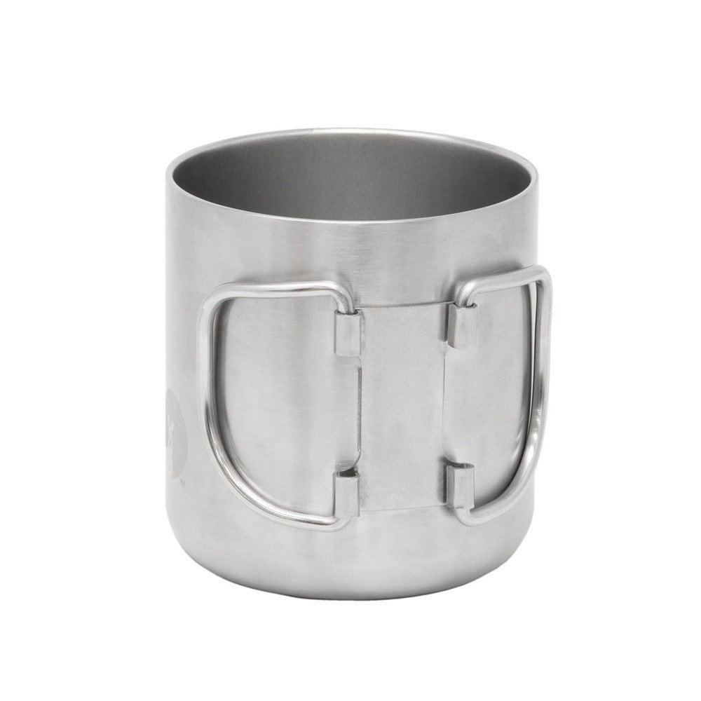 CS 真空折りたたみハンドルマグカップ500(シルバー) UE-3597 500（シルバー）