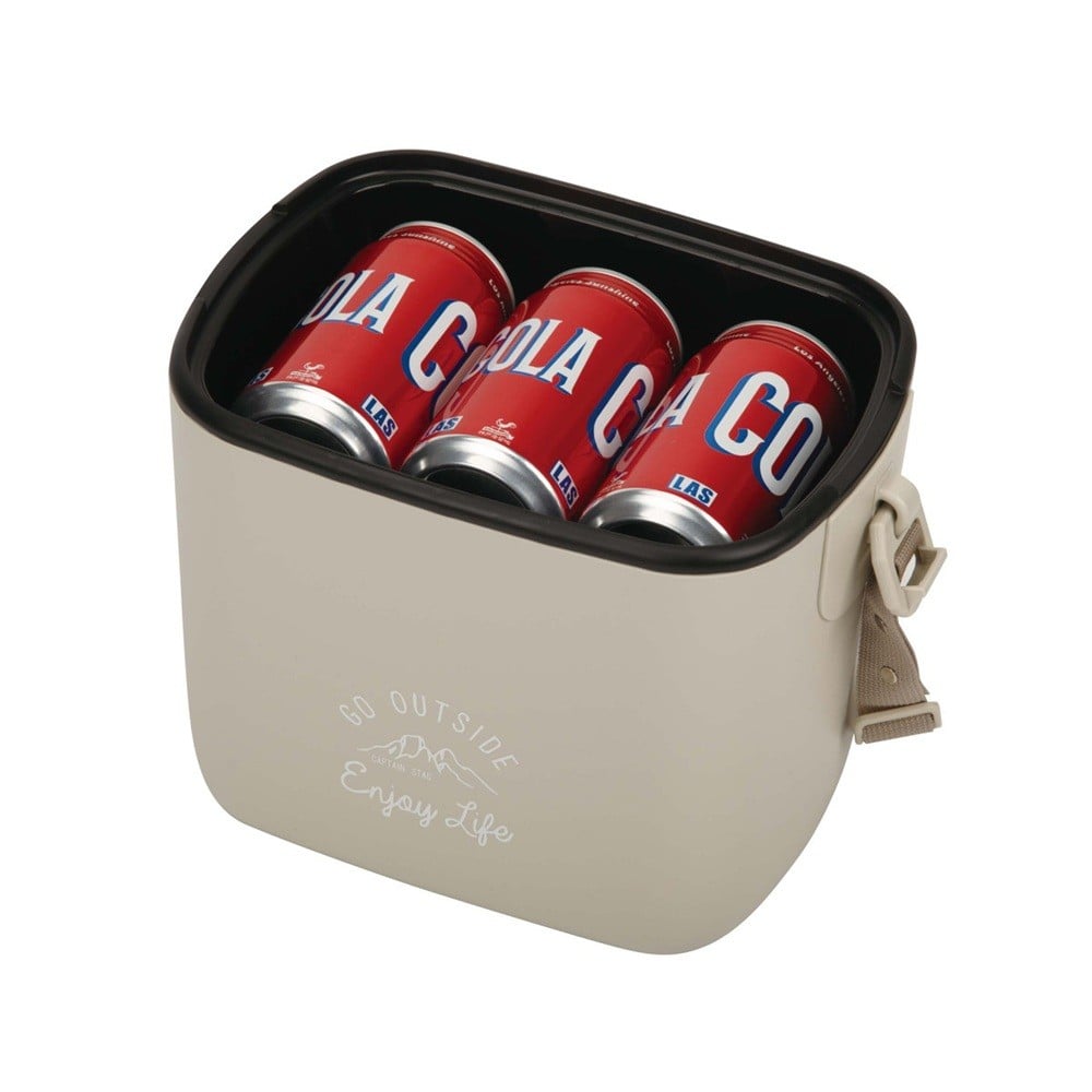 モンテ ミニクーラーボックス5.5(ベージュ) UE-0092