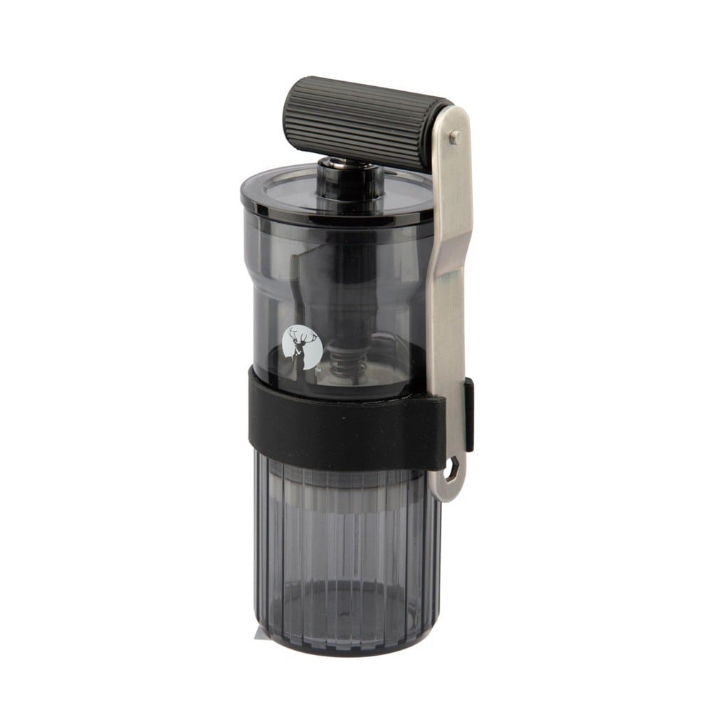 キャプテンスタッグ ポリカーボネート ハンディー コーヒーミル(セラミック刃) UW-3585