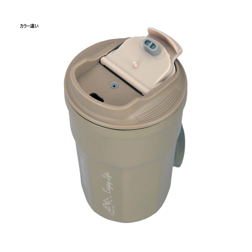 モンテ 真空二重フラップリッドタンブラー350(ホワイト) UE-3613 ホワイト