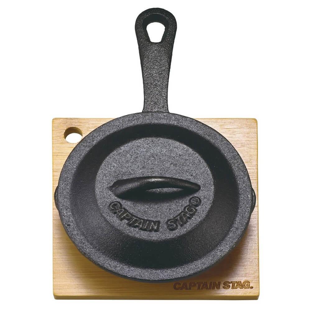 スキレット 竹製プレート〈スクエア〉 UG-3097