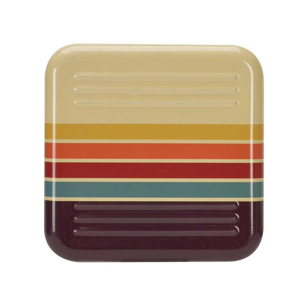 蚊取り線香スタンドケース(クリームイエロー／マルチボーダー) UM-1659 クリームイエロー／マルチボーダー