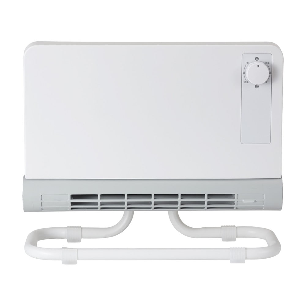 壁掛兼用2WAYセラミックヒーター BDCM800WH ホワイト