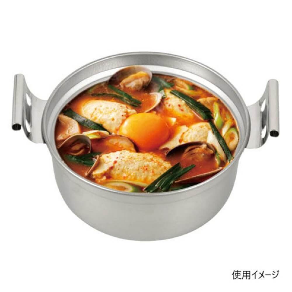 ステンレス製深型チゲ鍋 14cm　LD-0309