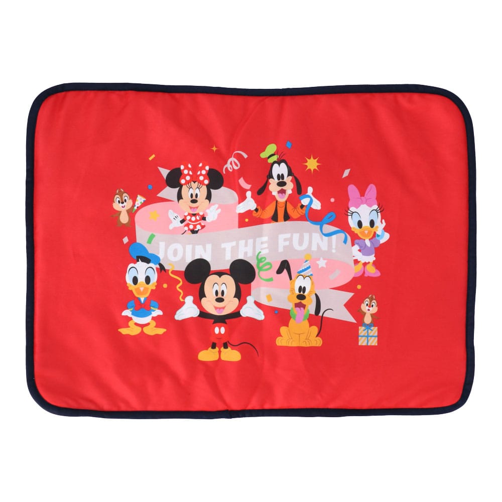 【アウトレット】ディズニー１００周年　ブランケット　ジョインザファン　ネイビー