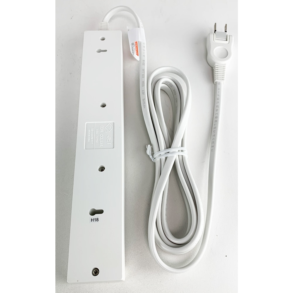 個別スイッチ付タップ６個口３ｍ ＫＥＰ－Ｓ２４１－０３Ａ ３ｍ