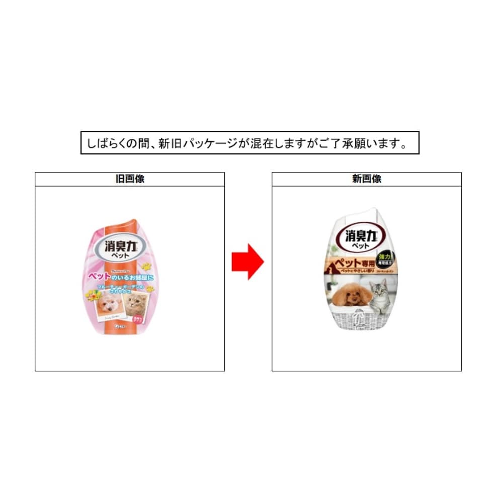 エステー お部屋の消臭力 ペット用 フルーティガーデン 400ｍｌ　×18個セット ペット用　フルーティガーデン　×18セット