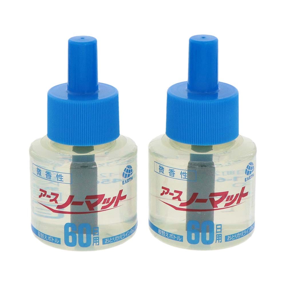 アース製薬 アースノーマット 取替えボトル60日用 微香性 2本入【防除用医薬部外品】　×30個セット 微香性　×30セット