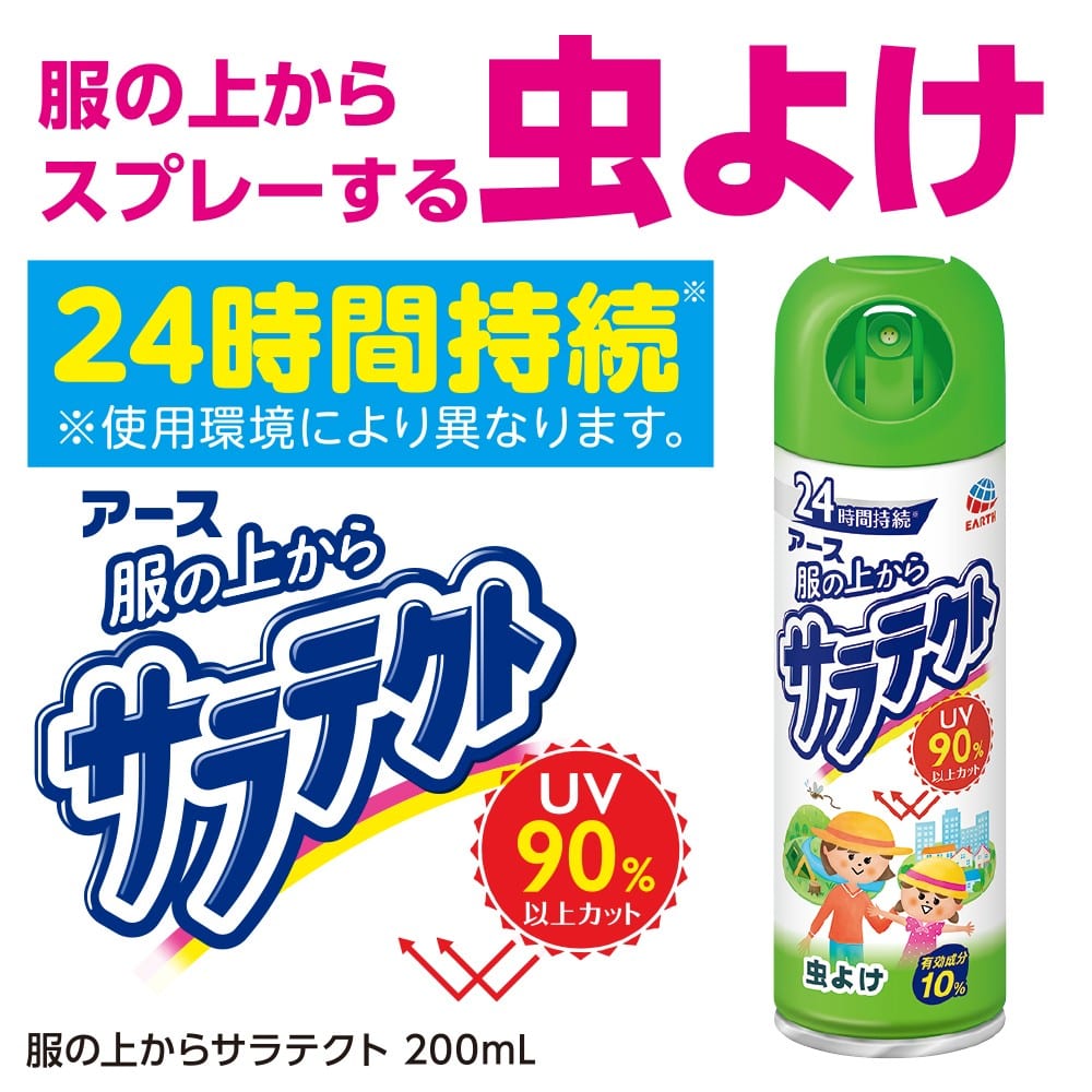 アース製薬 服の上からサラテクト 200mL