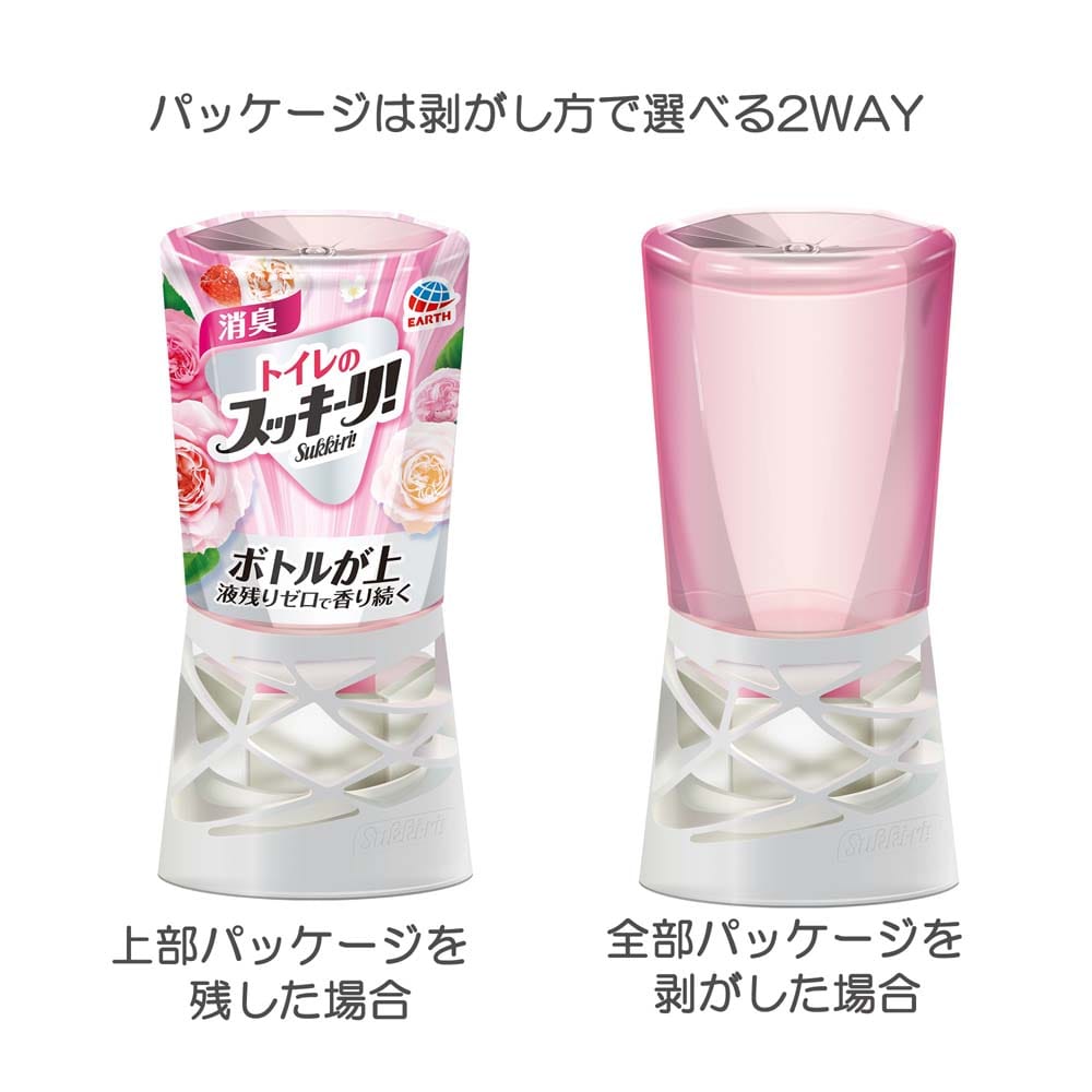 アース製薬 トイレのスッキーリ！Sukki-ri! エアリーホワイトフローラルの香り　×16個セット エアリーホワイトフローラルの香り　×16セット