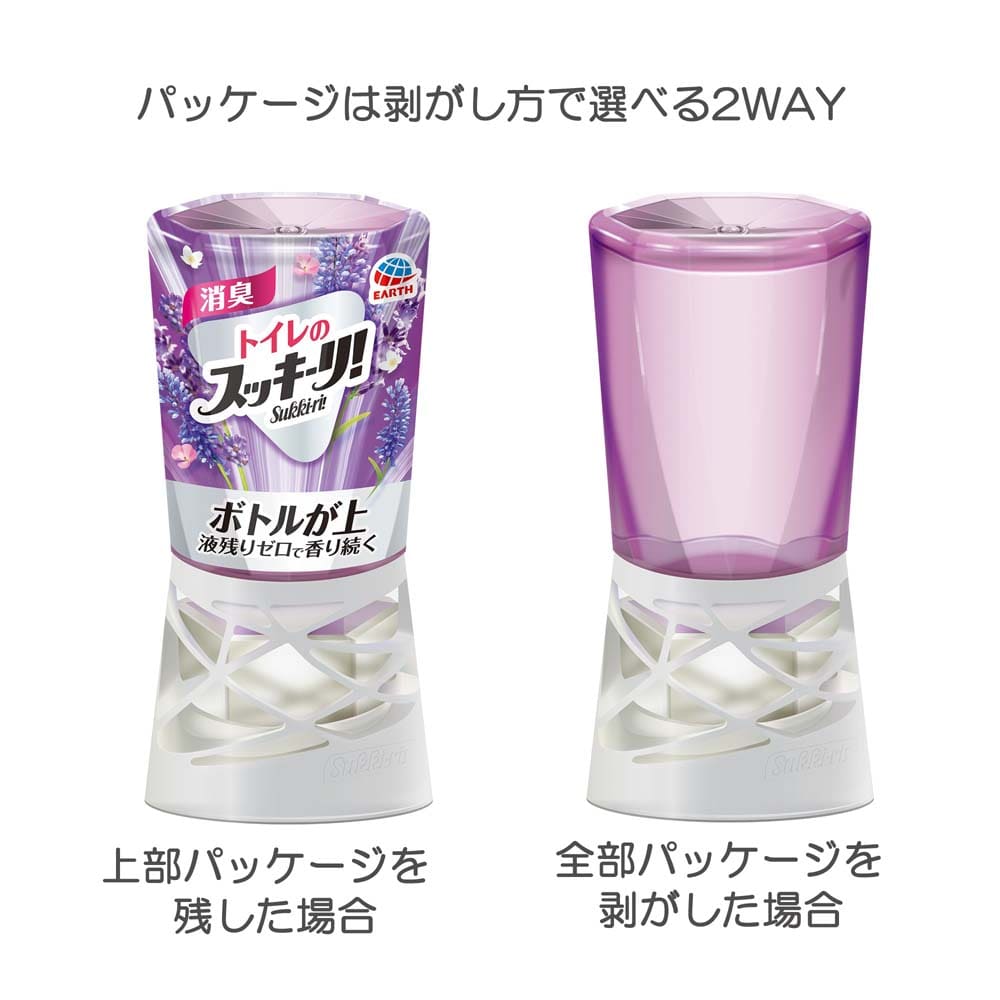 アース製薬 トイレのスッキーリ！Sukki-ri! アロマラベンダーの香り　×16個セット アロマラベンダーの香り　×16セット