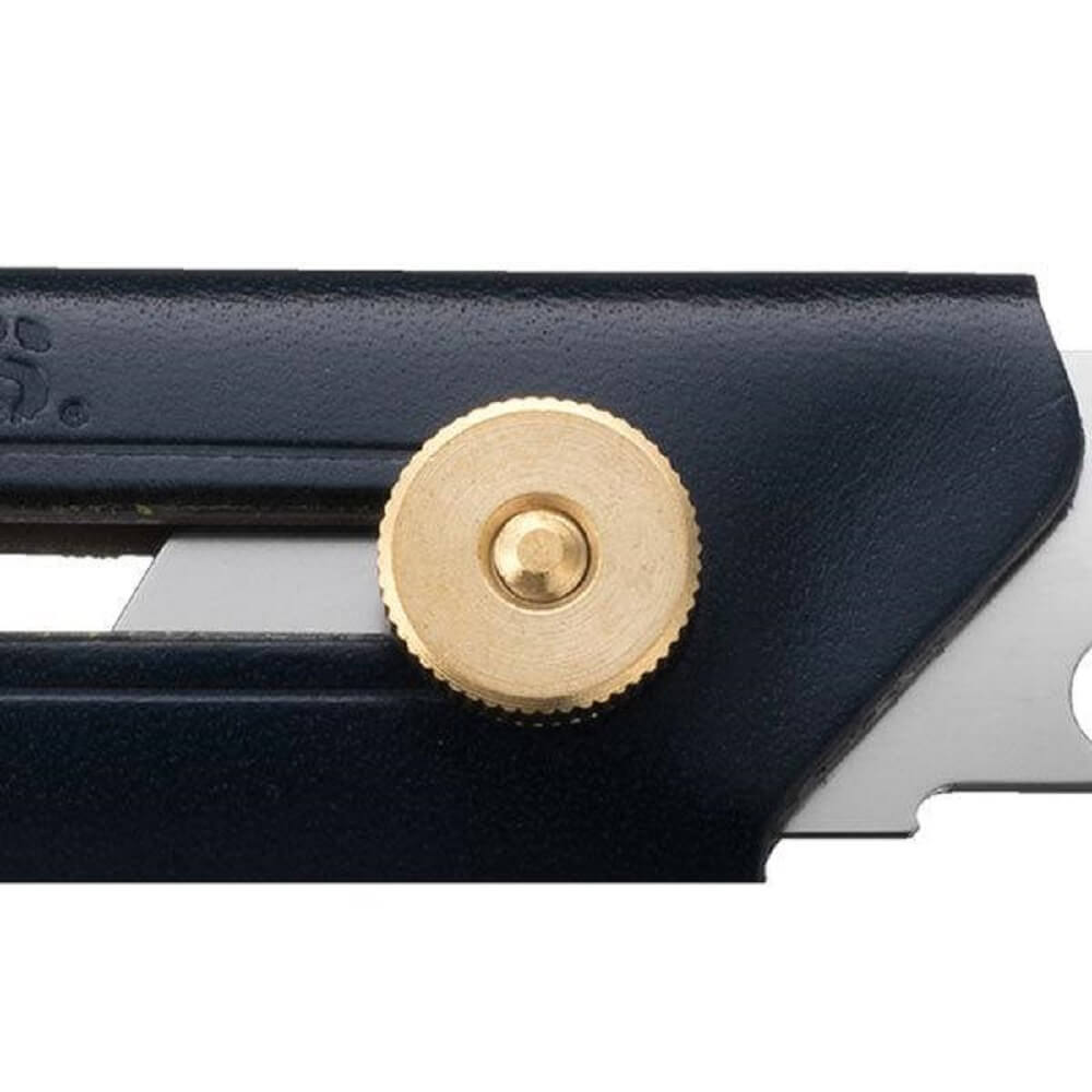 替刃式ブッシュクラフトナイフ　BK1　レザー　ネイビー　ＯＷ－ＢＫ１Ｌ－ＮＶ ネイビー