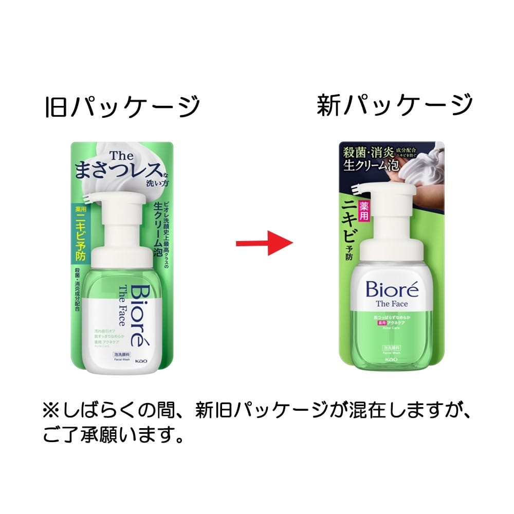 ビオレ　ザフェイス　アクネケア　本体　２００ｍｌ アクネケア　本体　２００ｍｌ