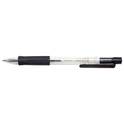 フェアラインボールペン黒１０Ｐ 17-5181-000