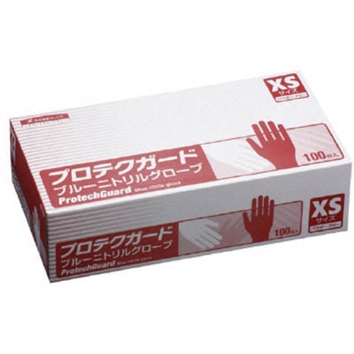 ■クレシア　プロテクガード　ブルーニトリルグローブ　ＸＳ　69301 69301