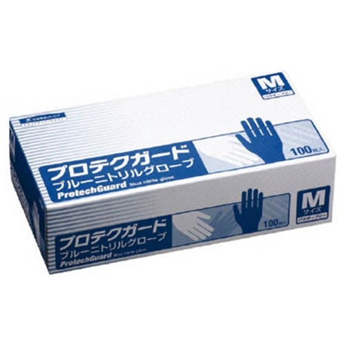 ■クレシア　プロテクガード　ブルーニトリルグローブ　Ｍ　69321 69321