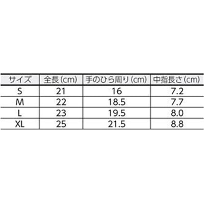 ■ショーワ　簡易包装パームライト手袋１０双入　Ｌサイズ　B0502-L10P B0502-L10P