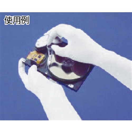 ■ショーワグローブ SHOWA クリーンルーム用手袋 C0710ニトリルスタット 100枚入 クリ- C0710-L C0710-L　(100ﾏｲｲﾘ)