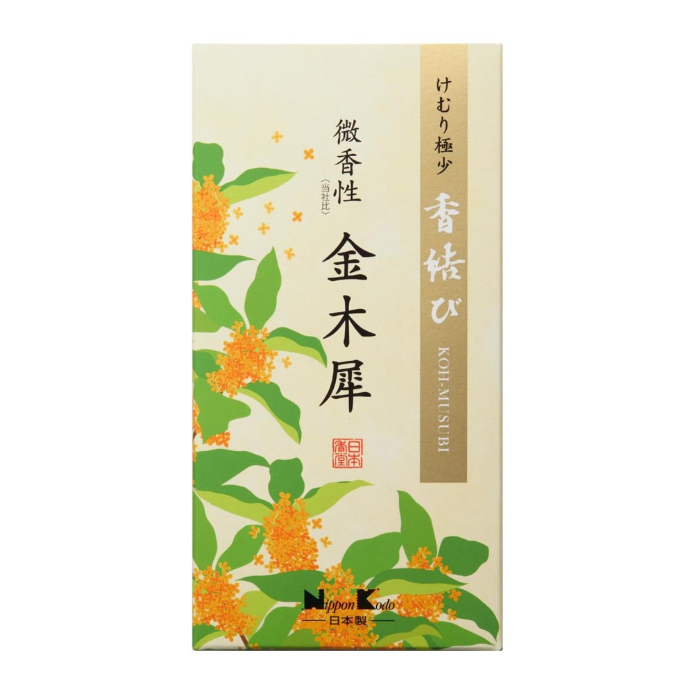 日本香堂　香結び　微香性　金木犀バラ詰　約１１０ｇ 金木犀 バラ詰