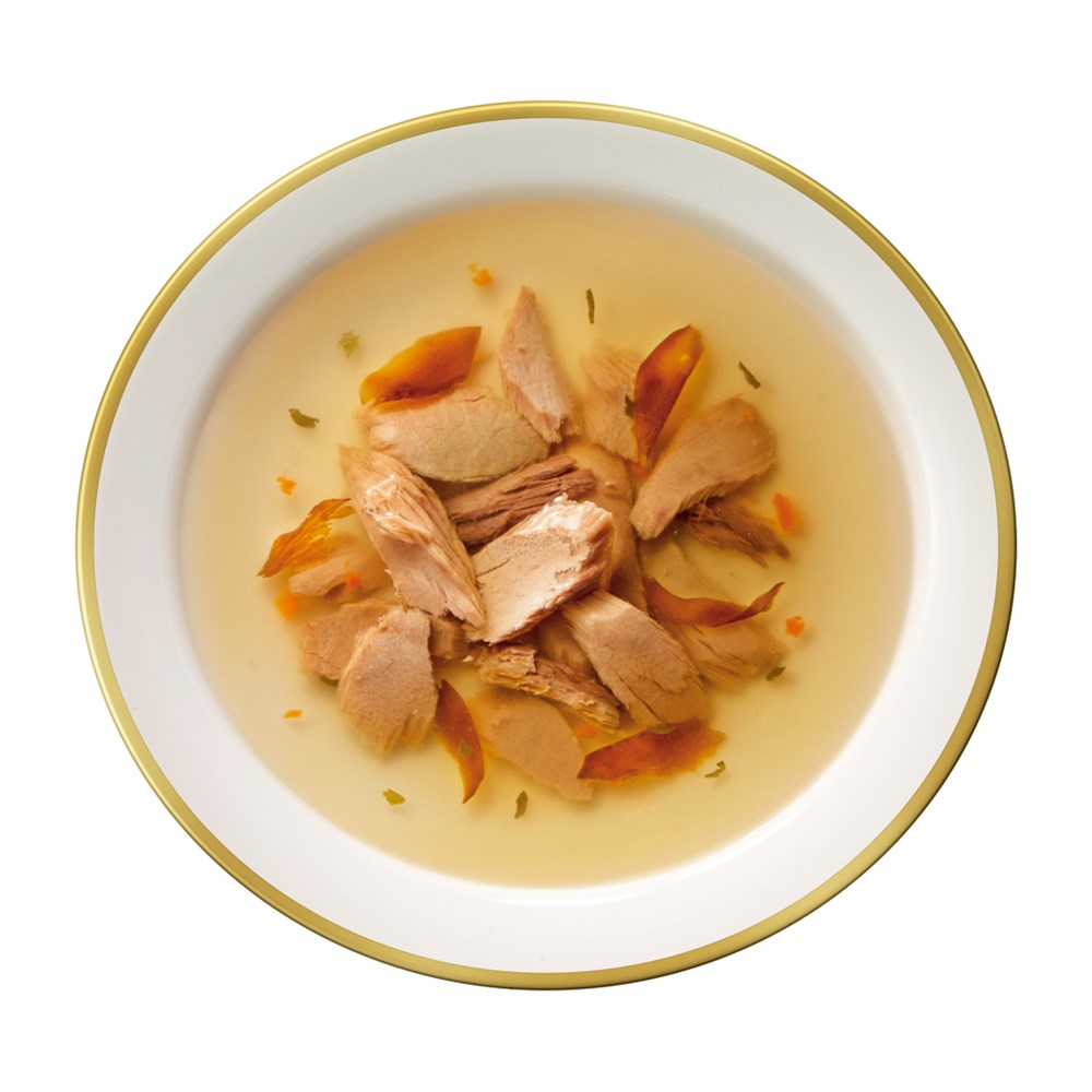 シーバ アミューズ お魚の贅沢スープ まぐろ、かつお節添え ４０ｇ お魚の贅沢スープ まぐろ、かつお節添え ４0ｇ