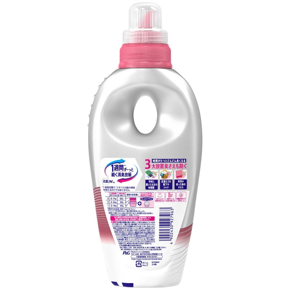 P&G レノア超消臭1week フローラルフルーティーソープ本体 530mL フローラルフルーティーソープ 本体