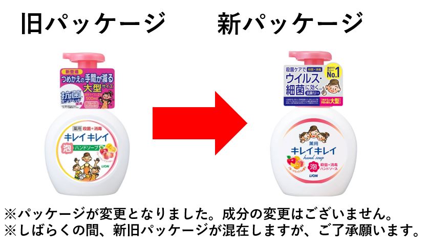 キレイキレイ泡ハンドソープ フルーツミックス 本体大