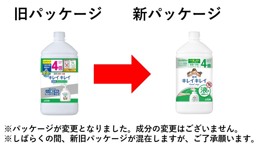 キレイキレイ薬用液体ハンドソープ　つめかえ用特大サイズ　８００ｍｌ