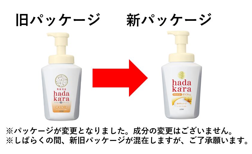hadakara(ハダカラ) ボディソープ 泡で出てくるオイルインタイプ ローズガーデンの香り 本体 530ml 本体