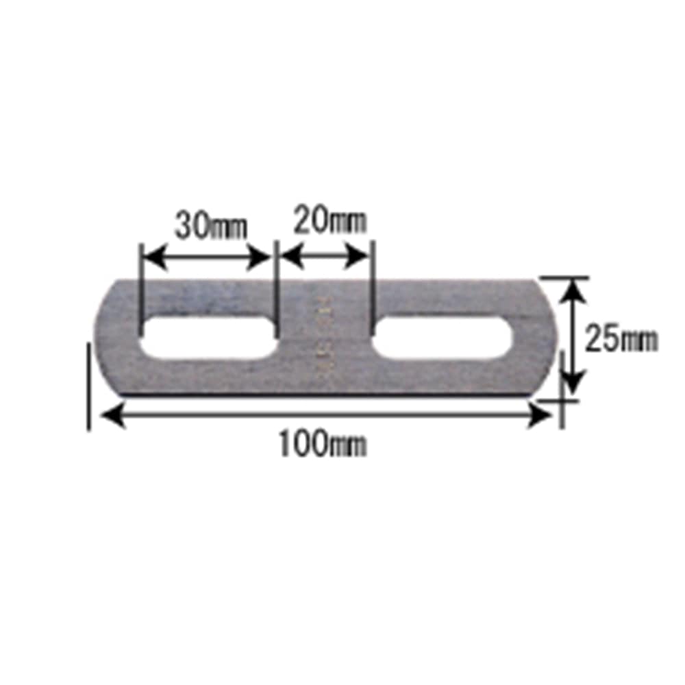 補助金具　ステンレス　ＢＳ－７００　ＮＯ１１３　２５Ｘ１００ＭＭ