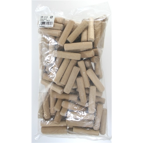 木工ダボ　１２×５０　ＤＢ－０１８　約１００個