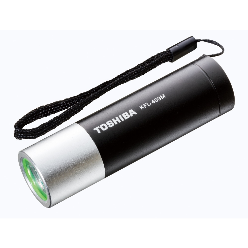 東芝電池　ミニＬＥＤライト　黒　ＫＦＬ－４０３Ｍ（Ｋ） 黒
