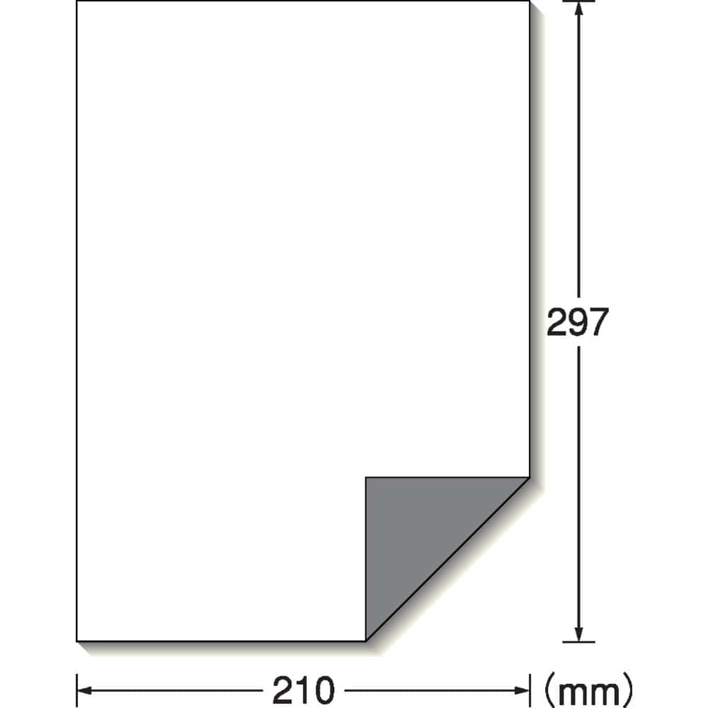 3M エーワン （TM）  ラベルシール（プリンタ兼用）白修正タイプ 1面 （50枚入） 31660