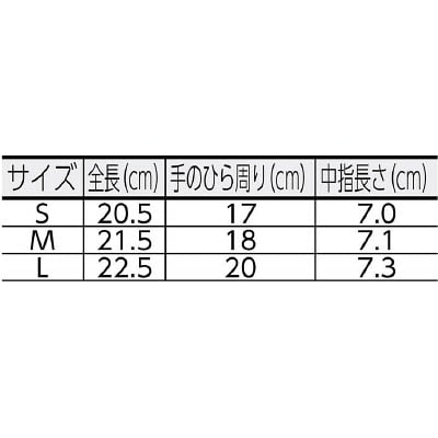 ■川西　グラスファイバー手袋　Ｍ　2542-M 2542-M