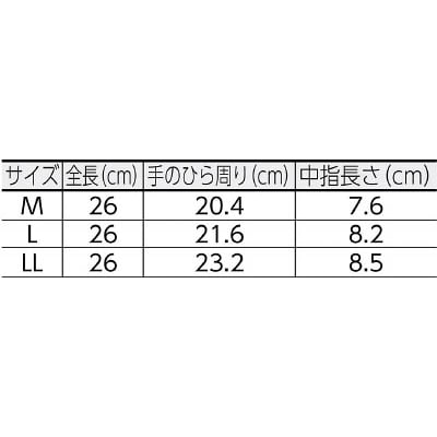 ■ビニスター　ニュー耐油（１０双入）　ＬＬ　968LL 968LL