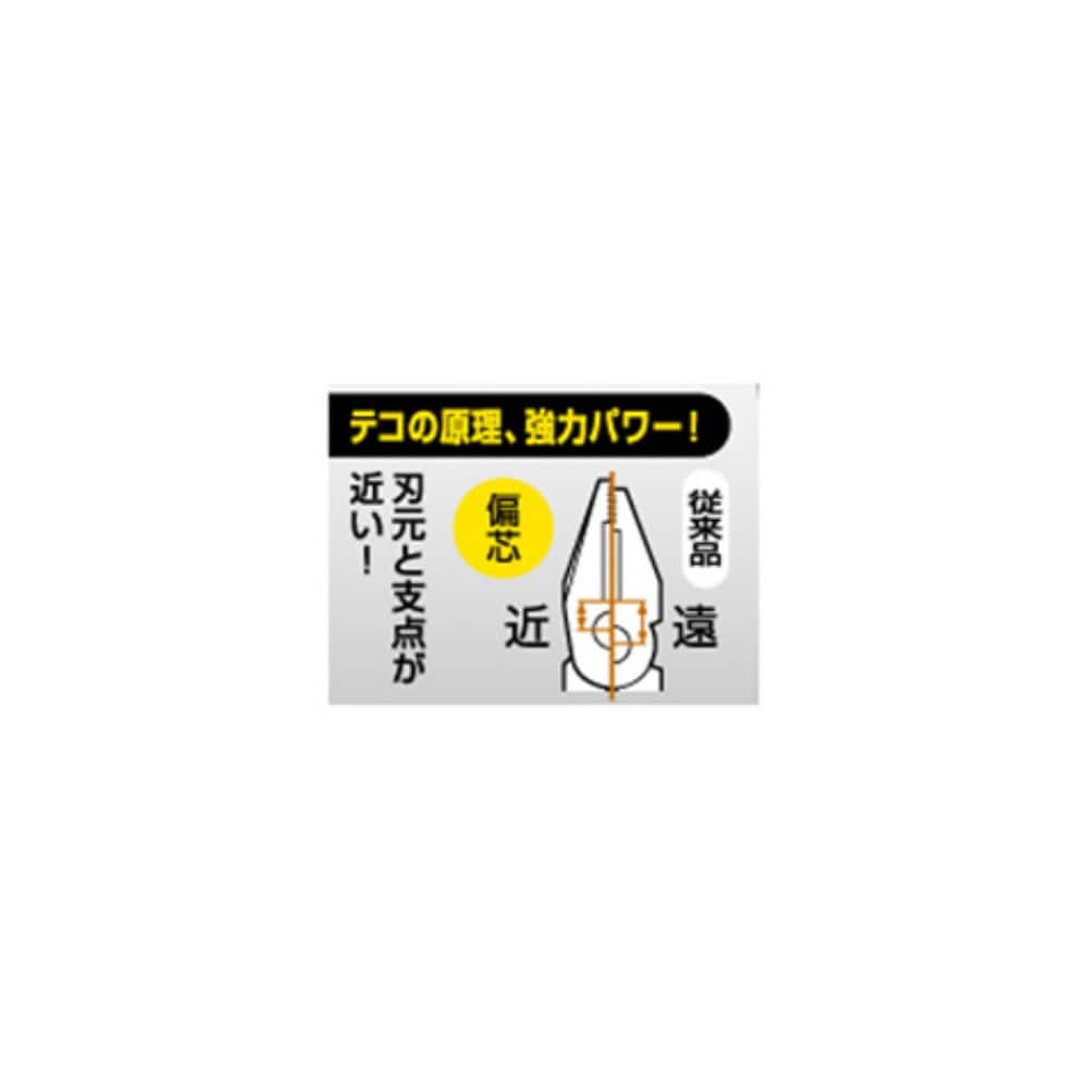 高儀 PRO ZONE 偏芯強力ペンチ200mm
