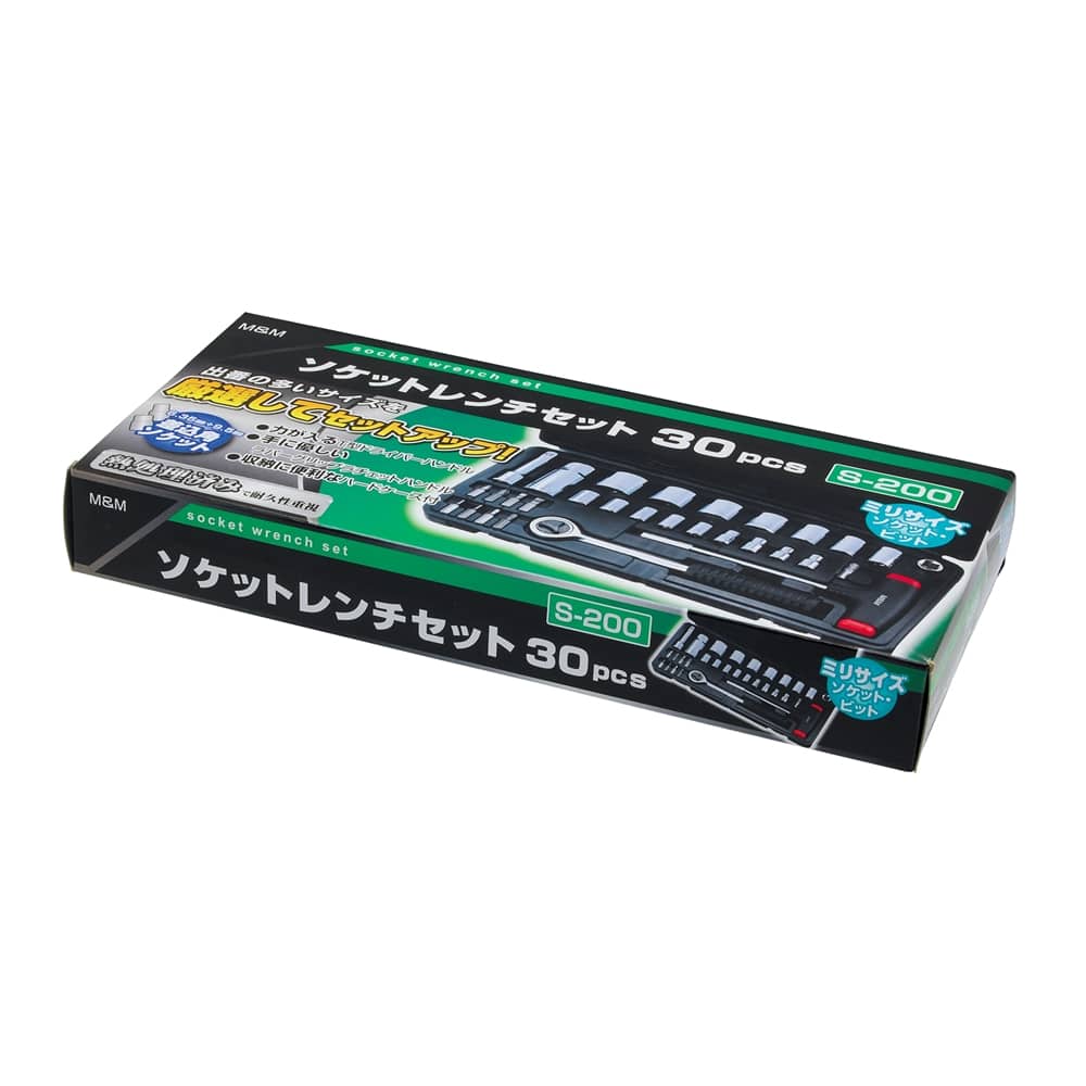 Ｍ＆Ｍ ソケットレンチセットＳ－２００: 工具|ホームセンターコーナンの通販サイト