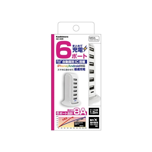 ＡＣ充電器　ＡＣ－０２９　ＷＨ