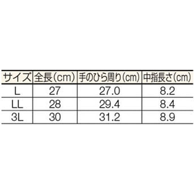 ＤＡＩＬＯＶＥ　防寒用ダイローブ１０２（Ｌ）　D102L D102L