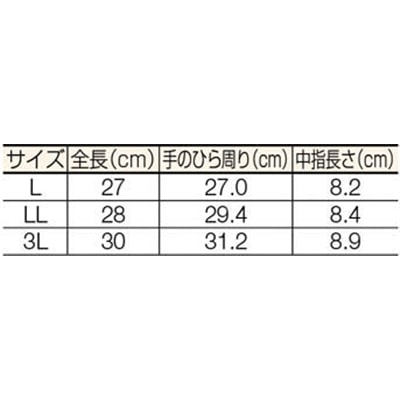 ■ＤＡＩＬＯＶＥ　防寒用ダイローブ１０２（Ｌ）　D102L D102L