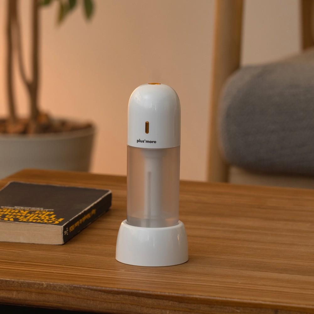 プリズメイト 充電式3WAYポータブル加湿器スタンド付 PBAHF006-WH
