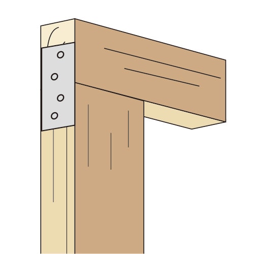 ２×４材用プレート　２バイ用