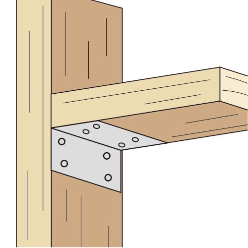 ２×４材用Ｌ字　２バイ用